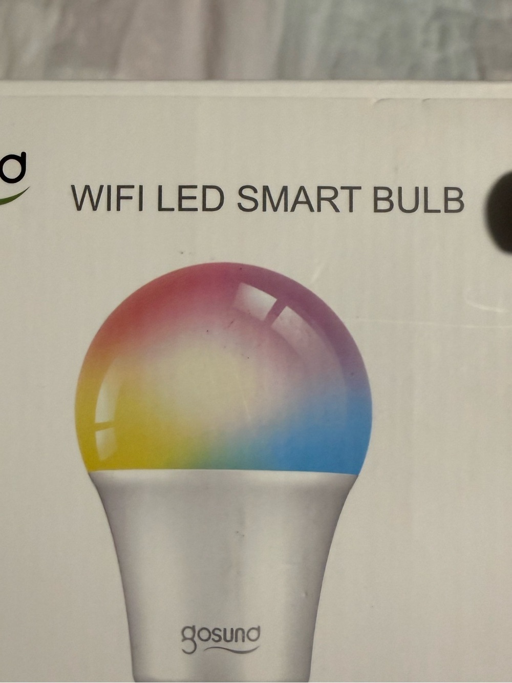 Light Bulbs set of 2 WiFi LED Smart Bulb - Multicolor RGB - Picture 3 of 5